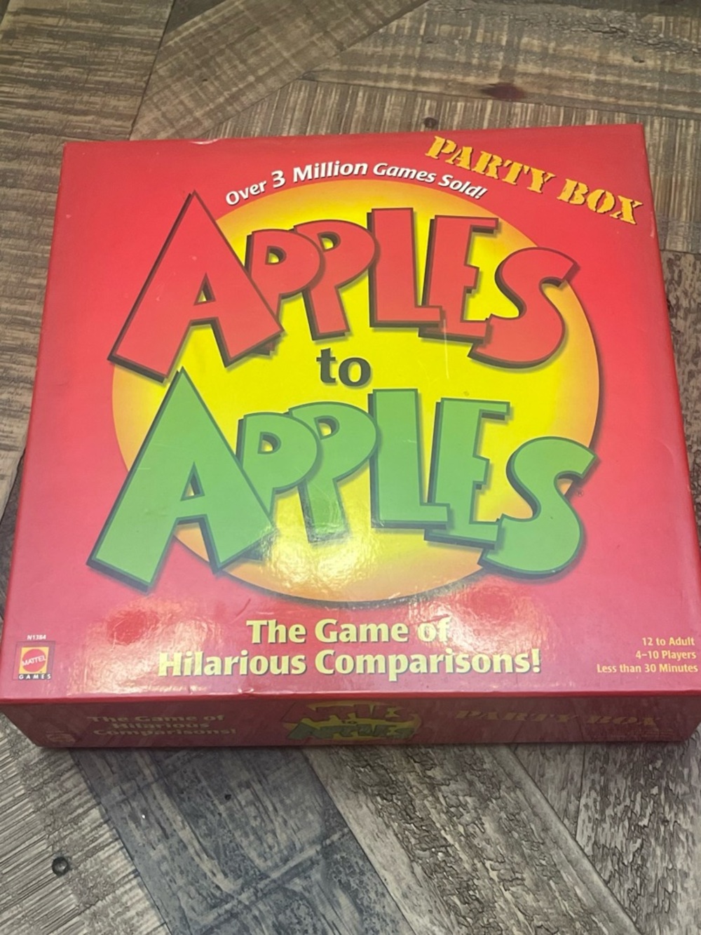Mattel Apples to Apples Party Box card game-family fun game